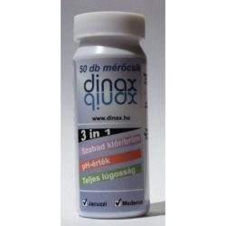 Dinax Klór/bróm/pH mérőcsík 0,1-10 ppm