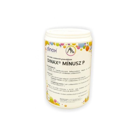Dinax Mínusz P 1kg (pH- csökkentő)