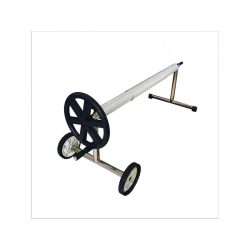   Mobil szolártakaró tekercselő, inox lábakkal, kerekekkel, több méretben