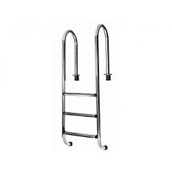 Úszómedence létra, kis ívű 2-3-4-5 fokos